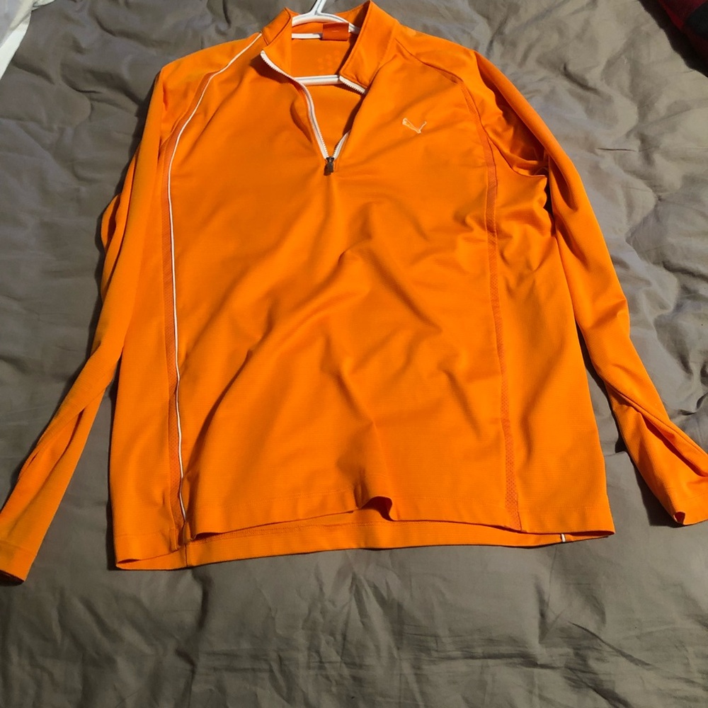 Mens Puma Qzip sweater